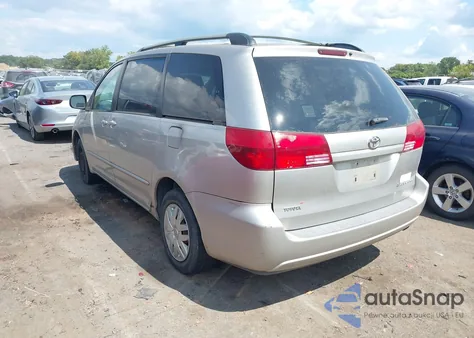 2004 Toyota Sienna Ce/Le из США, поврежденный, VIN 5TDZA23C24S148935